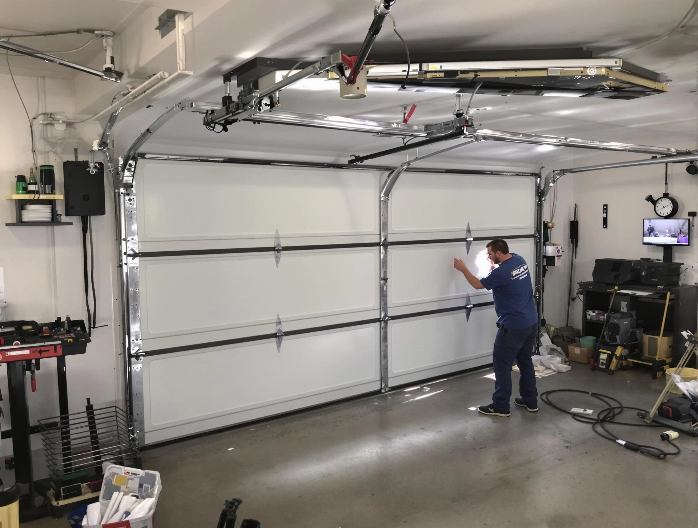 Professional garage door repair service by Paterson Garage Door Repair in Paterson
