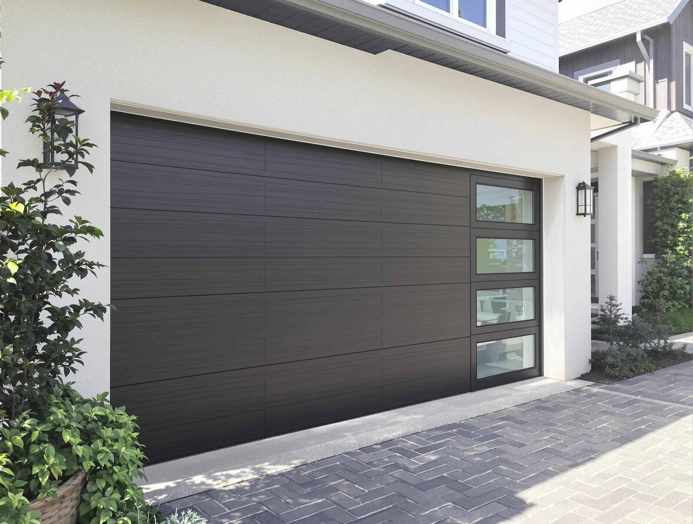 Custom garage door installation by Paterson Garage Door Repair in Paterson