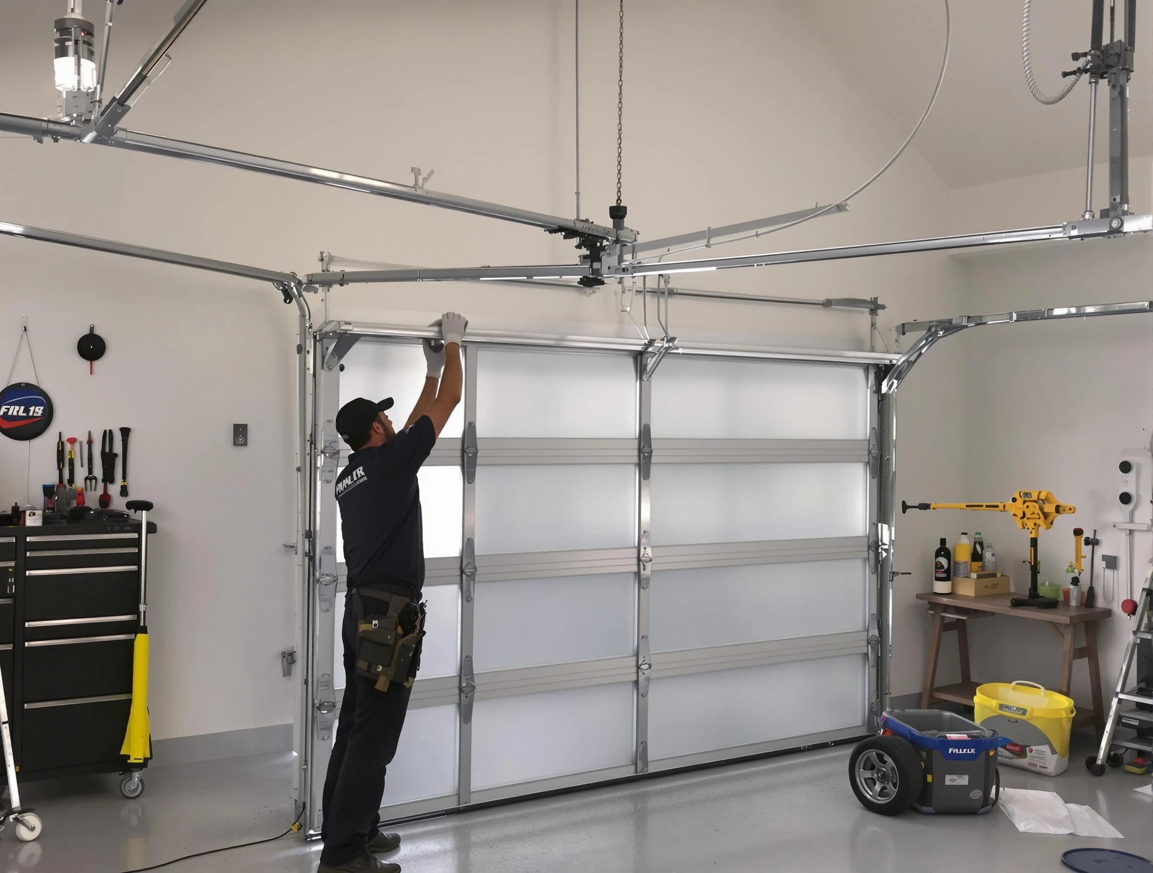 Paterson Garage Door Repair certified team performing precision garage door installation in Paterson