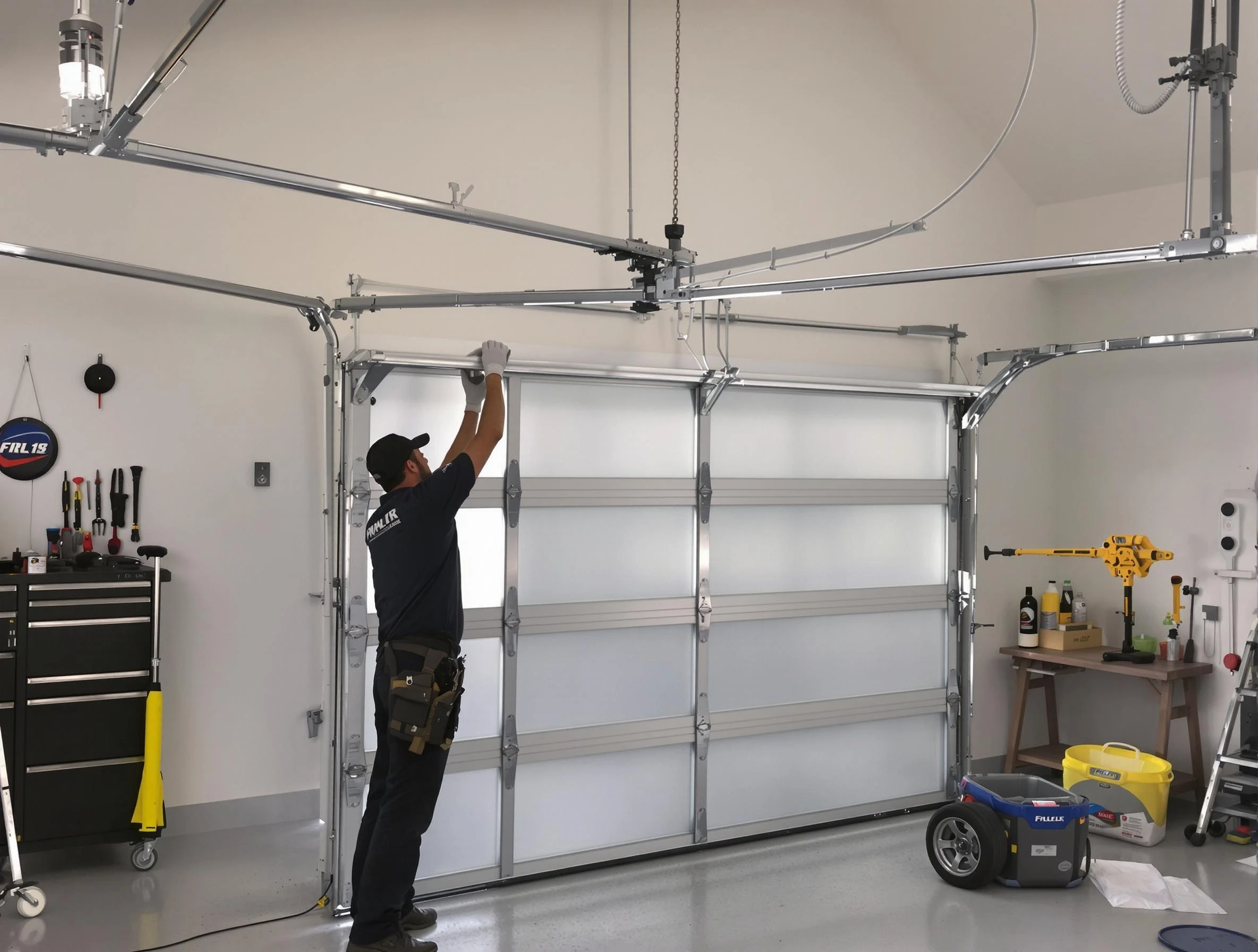 Paterson Garage Door Repair certified team performing precision garage door installation in Paterson