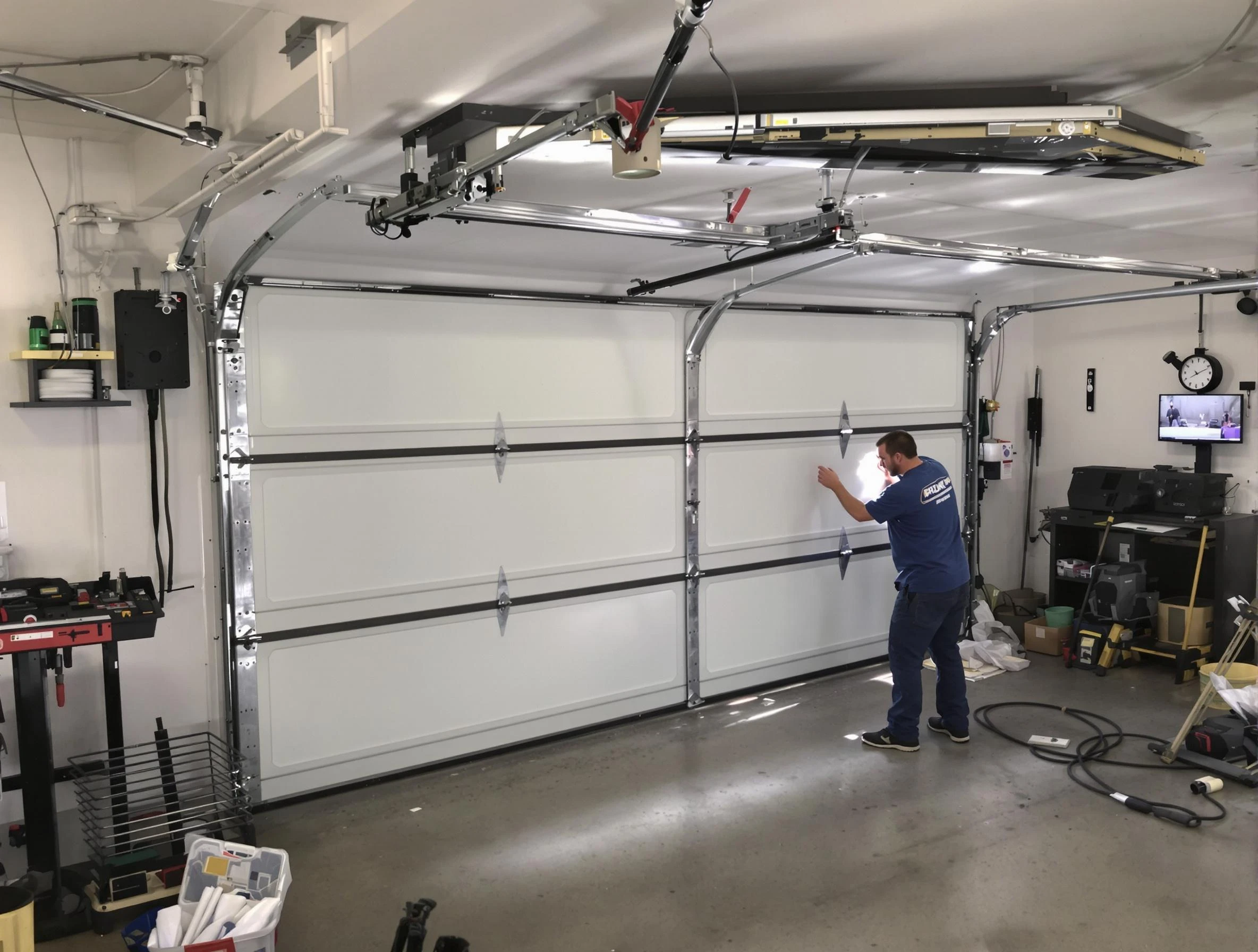 Professional garage door repair service by Paterson Garage Door Repair in Paterson