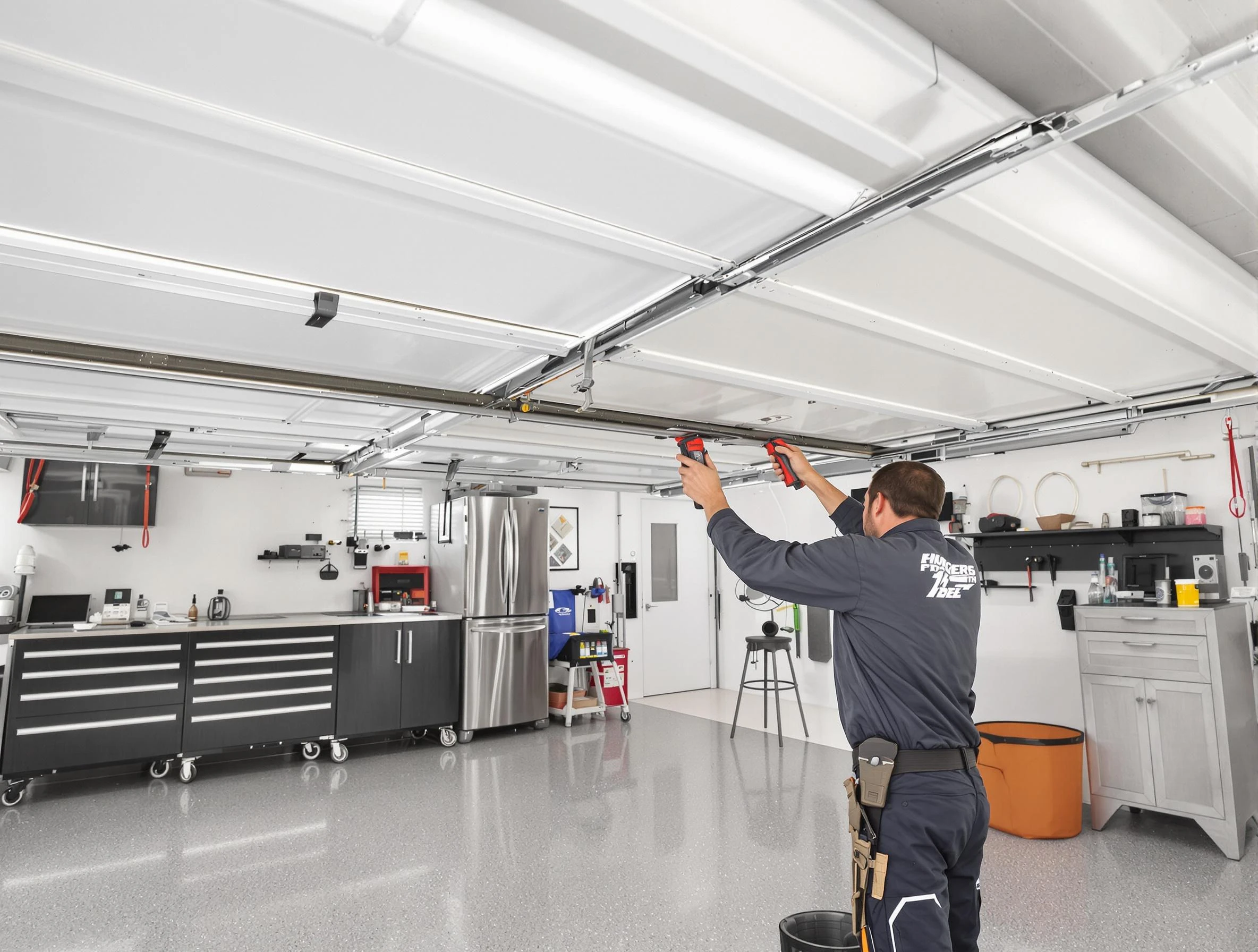 Overhead garage door repair service by Paterson Garage Door Repair in Paterson